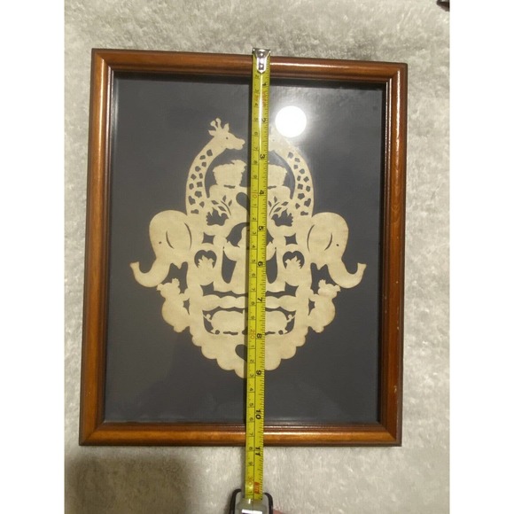 Noah’s Ark Papercutting Wall Art Framed - Picture 5 of 5